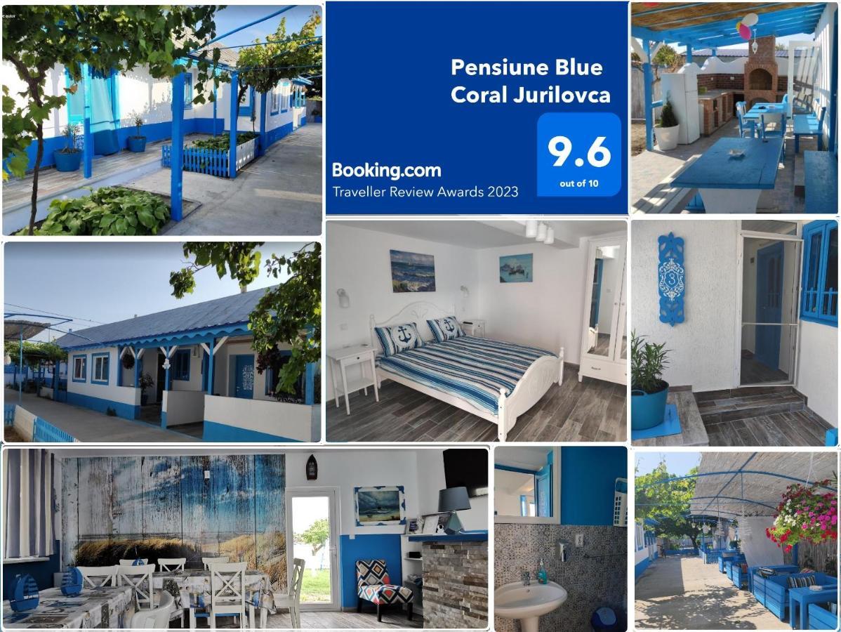 Pensiune Blue Coral Jurilovca Dış mekan fotoğraf
